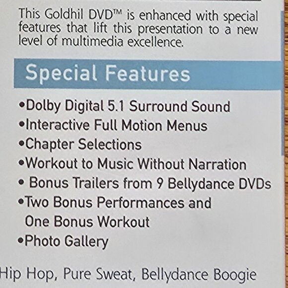 Bellydance Fitness for Weight Loss Rania DVD Cardio Shimmy NEW Belly Dance Video - Picture 5 of 5
